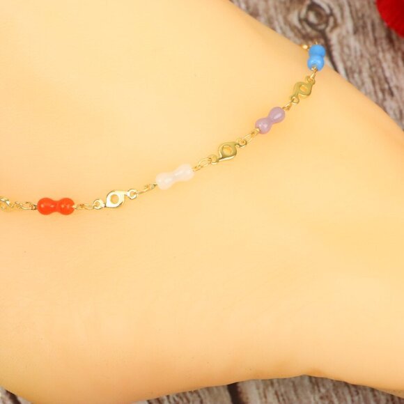 "Dainty Anklet for Women – Elegant Everyday Jewelry & Perfect Gift | MLCRC1148 - Picture 7 of 10